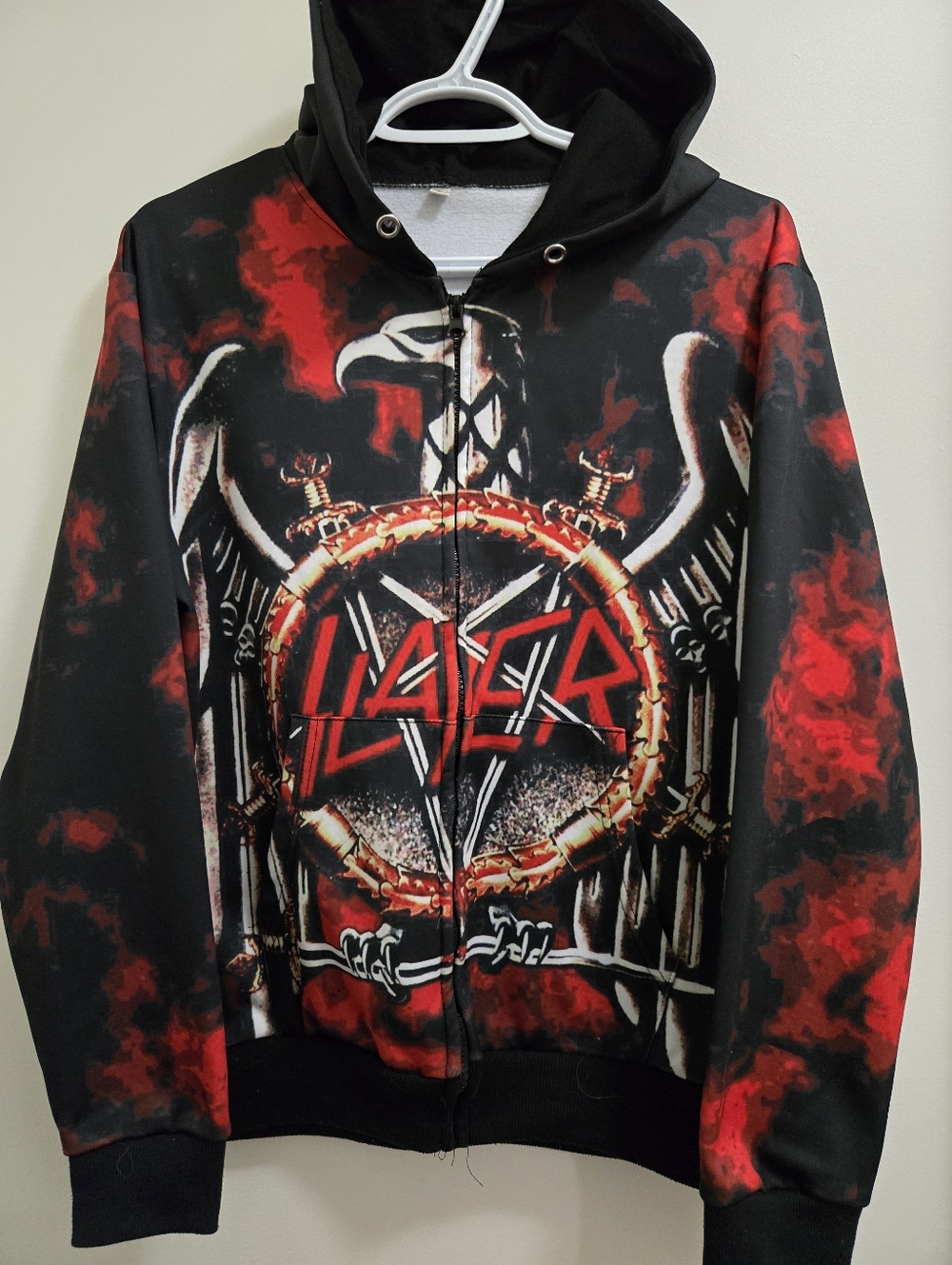 Kids Slayer Zip Up band Hoodie